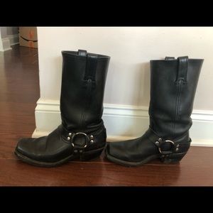Frye harness Boots Black